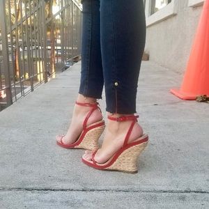 AZZEDINE ALAIA Espadrille Wedges